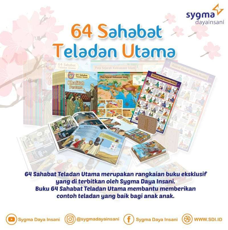 64 sahabat Rasulullah teladan utama